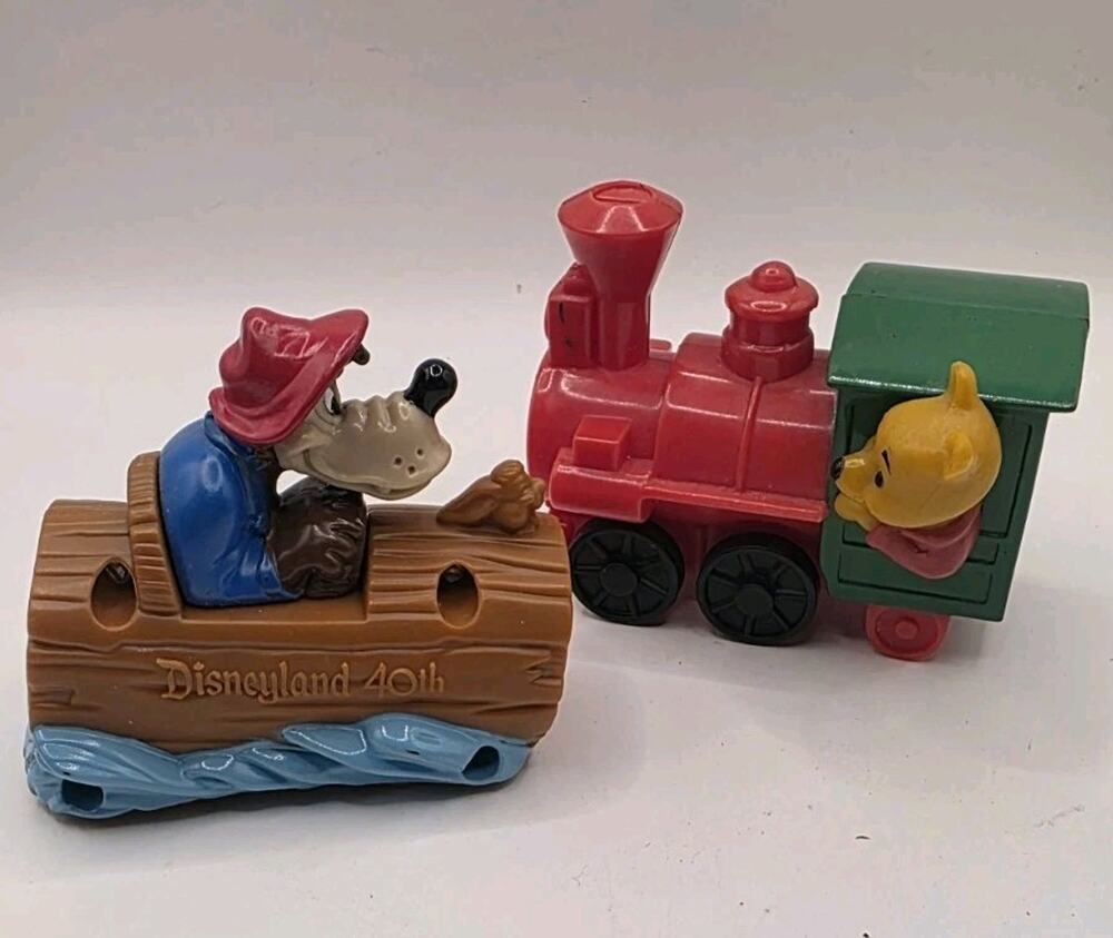 LOT of 2- McDonald's Disneyland 40th Anniversary Viewer Happy Meal Toys